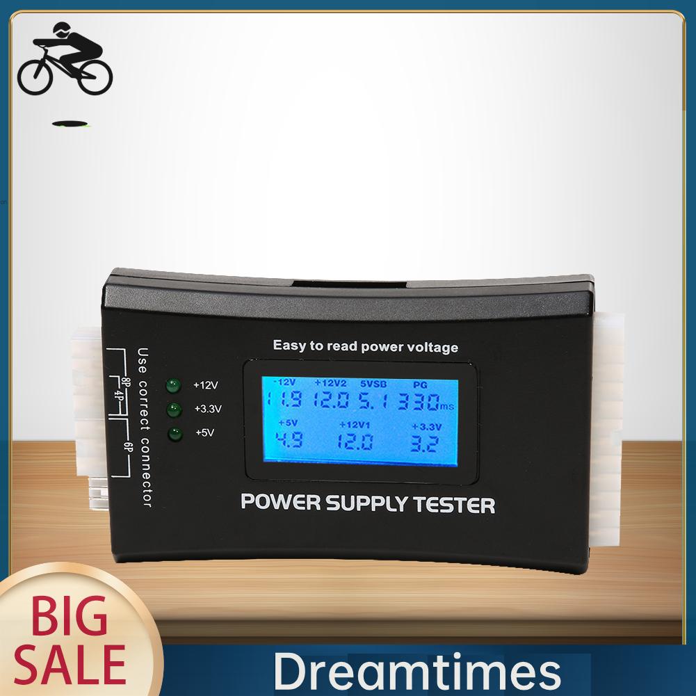 Thiết Bị Kiểm Tra Nguồn Điện Màn Hình lcd Kỹ Thuật Số 20 / 24Pin dreamtimes1.vn Dành Cho Máy Tính pc