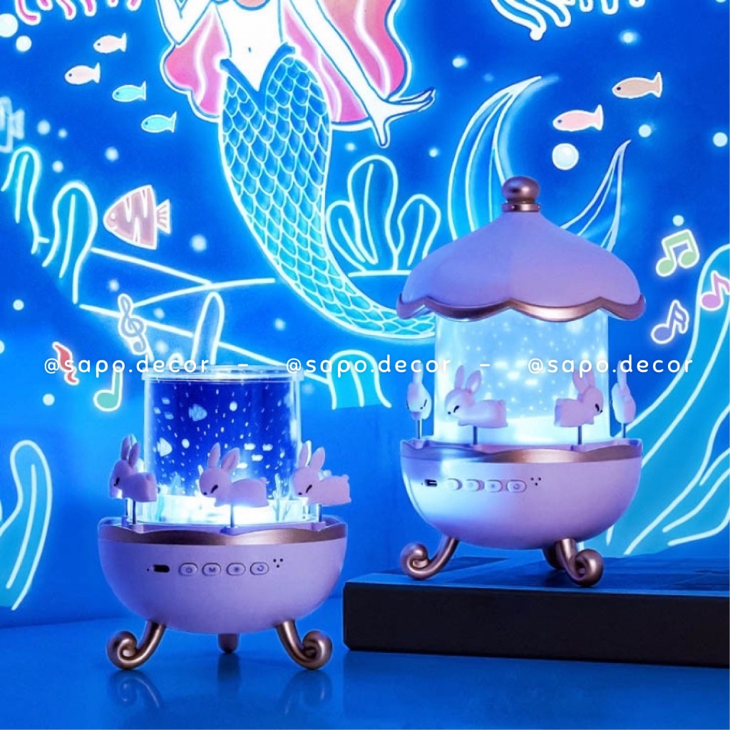 Đèn ngủ chiếu sao 3D xích đu món quà dễ thương đặc biệt cho bé - Sapo Decor 189