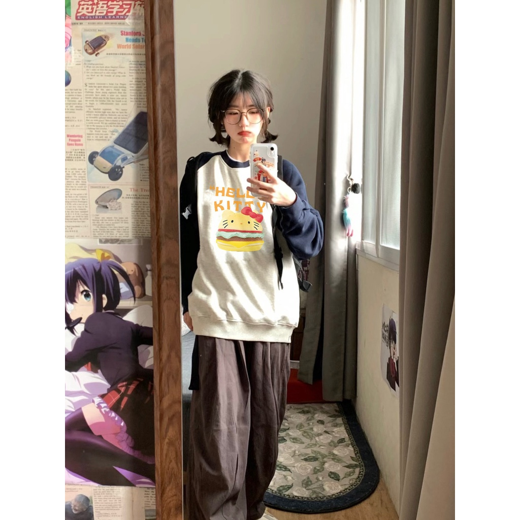 SOERVIMY Áo hoodie áo khoác nữ Chất lượng thời trang thoải mái fashion Beautiful Stylish Korean Style WWY239007P 36Z230909