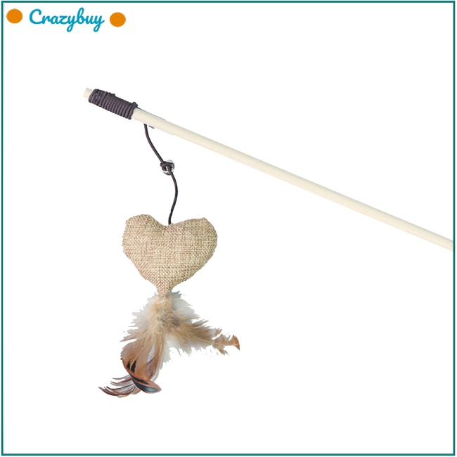 Cr Dây Treo Trang Trí Hình Mèo Hoạt Hình Bằng Gỗ + cotton Co Giãn