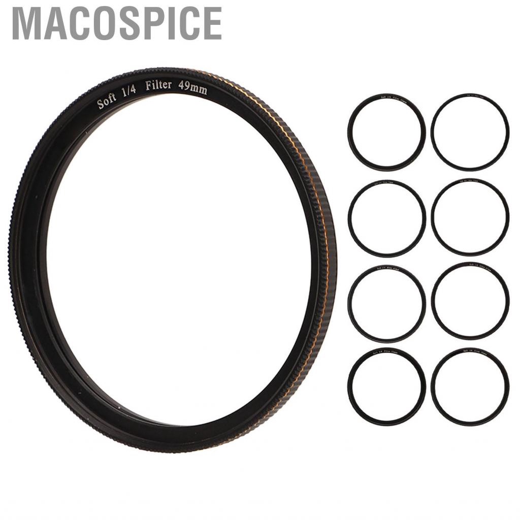 Macospice Soft Diffusion Filter  Knurling Technology Mist Dreamy for Outdoor Photography