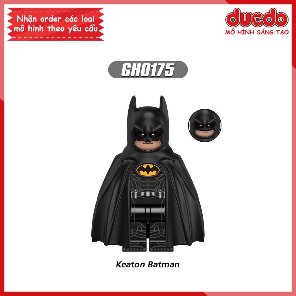 Minifigures các siêu anh hùng siêu chất Flash, Batman, Super Man - Đồ chơi Lắp ghép Xếp hình Mini XINH G0123