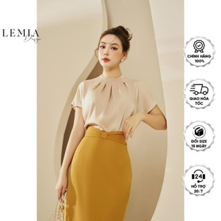  Áo Sơ Mi Khoá Giọt Lệ Thời Trang Thanh Lịch By LEMIA Design - LA23118 