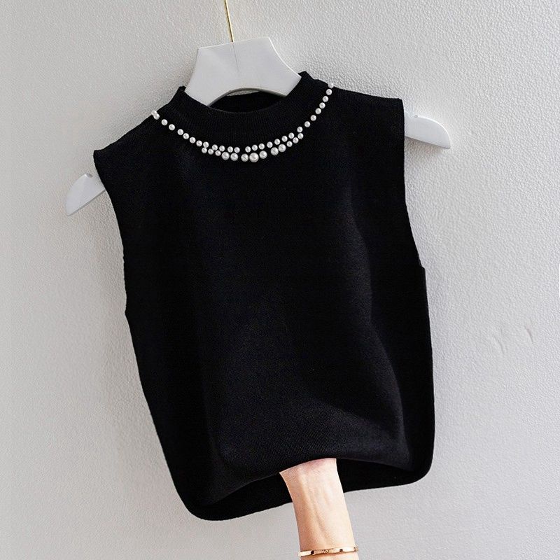 Áo Dệt Kim Hai Dây Thiết Kế Mới Thời Trang Mùa Thu Dành Cho Nữ