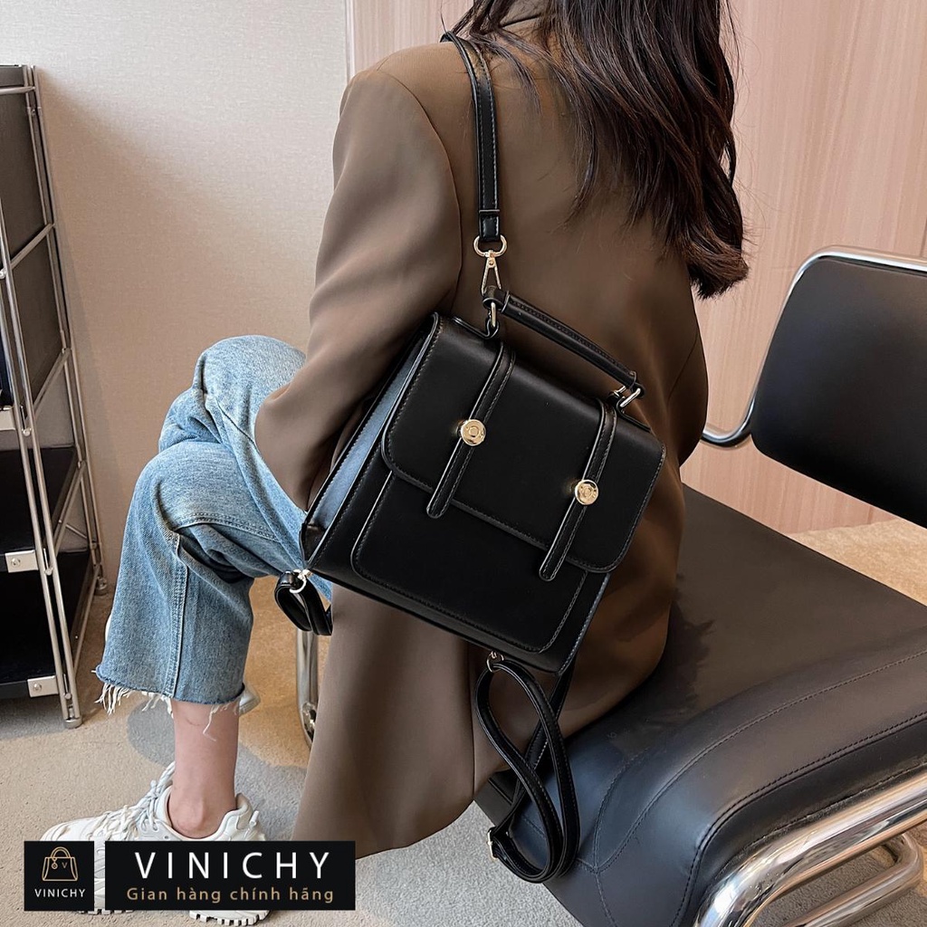 Balo nữ thời trang đi học đi chơi VINICHY phong cách Hàn Quốc size 20cm HA385