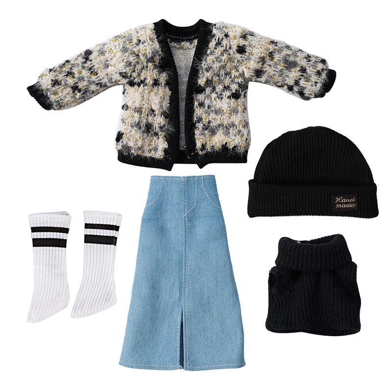 Set Đồ Chơi Búp Bê 28-30cm Tỉ Lệ 1 / 6