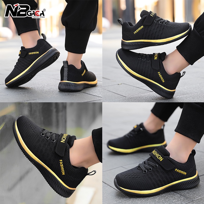 Giày Thể Thao Nhẹ Phối Lưới Thoải Mái Chống Trượt Cho Bé size 28-39