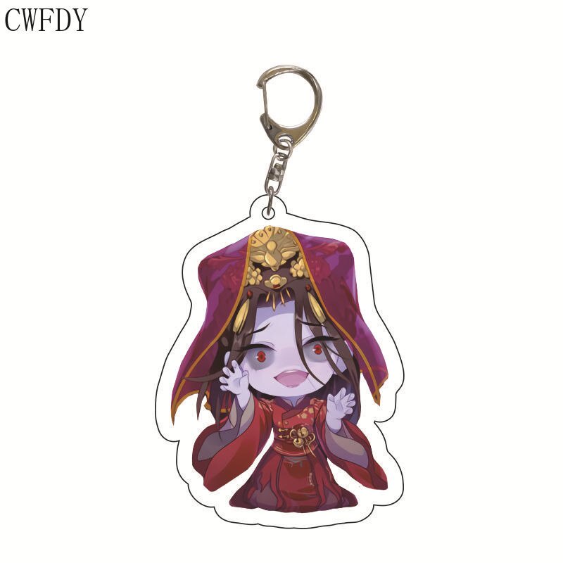 Móc khoá Thiên Quan Tứ Phúc Hoa Thành Tạ Liên Đam Mỹ BL donghua manhua chibi cute trang trí đẹp mắt