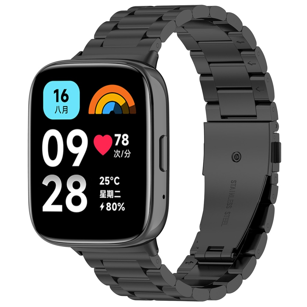 Dây Đeo Inox Cho Đồng Hồ Thông Minh redmi watch 3 active