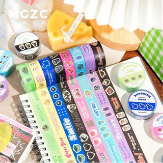 Washi cuộn băng keo dán trang trí sổ tay diy