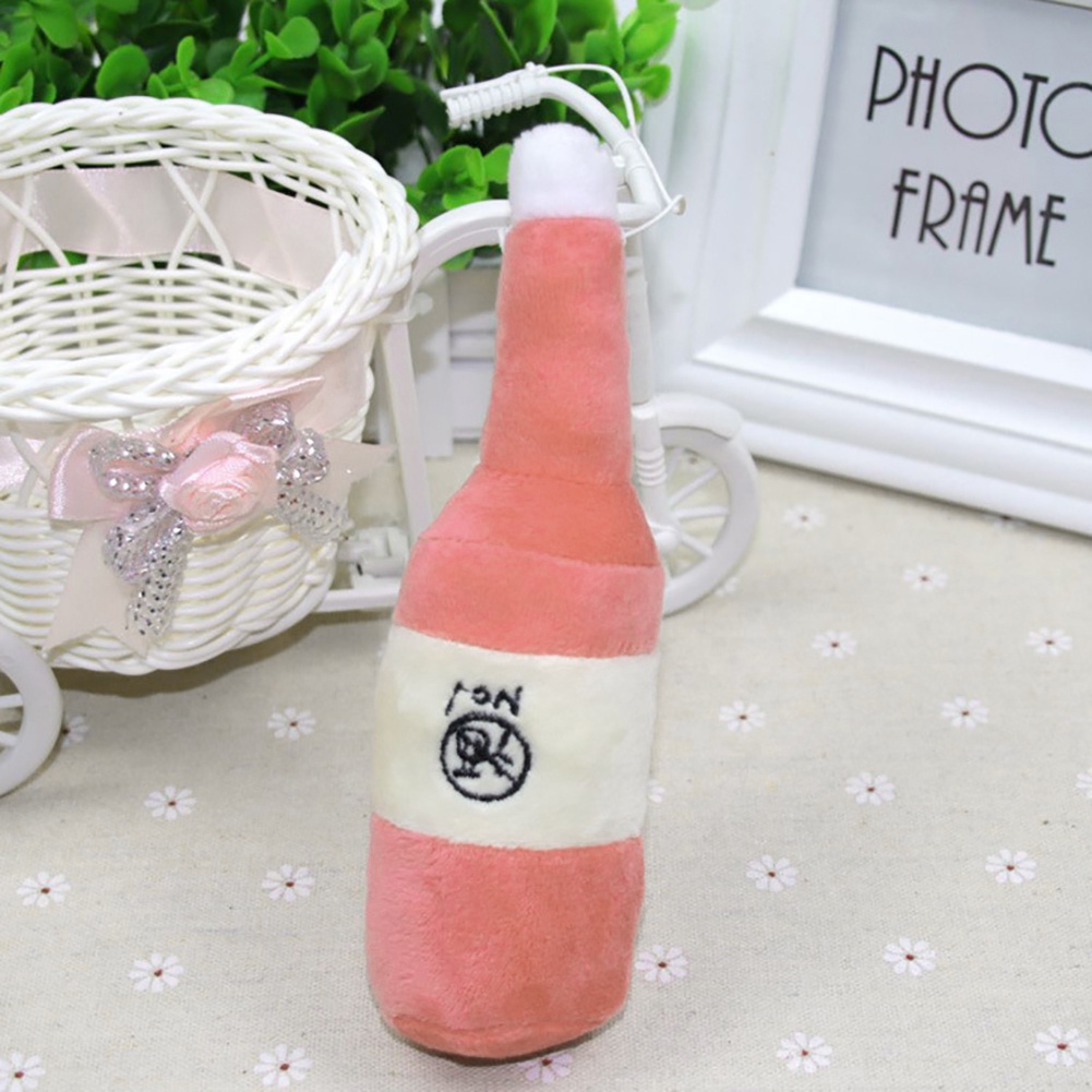 Đồ Chơi Nhồi Bông Phát Ra Tiếng Kêu Vui Nhộn Dễ Thương Cho Thú Cưng