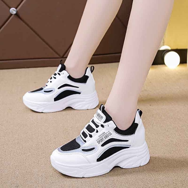 Áo Thun Thiết Kế Mới Thời Trang Mùa Xuân Thu 2023 Dành Cho Học Sinh#039Giày Thể Thao; Giày Thể Thao Tăng Chiều Cao Thoáng Khí Và Thoáng Khí