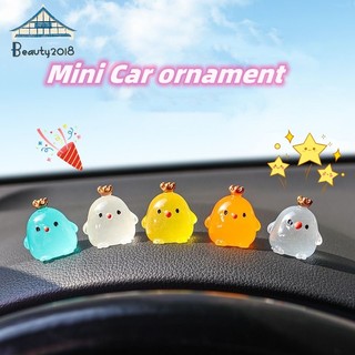  Chú Gà Đội Vương Miện Phát Sáng Dễ Thương Trang Trí Tiểu Cảnh / Xe Hơi
