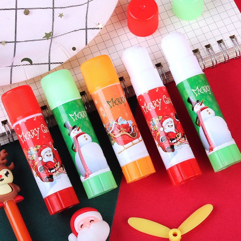 Keo Dán Màu Trắng Giáng Sinh Dễ Thương Cho Bé