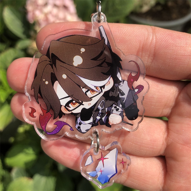 Móc khoá Honkai: Star Rail Imbibitor Lunae Sampo Koski Gepard Landau Anime Manga Phụ Kiện Trang Trí Túi xách Balo