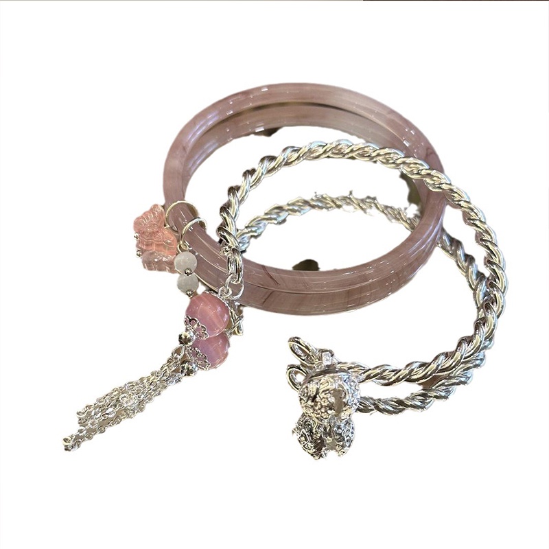 Vòng Tay Hợp Kim Hình Bướm Lãng Mạn Cho Nữ