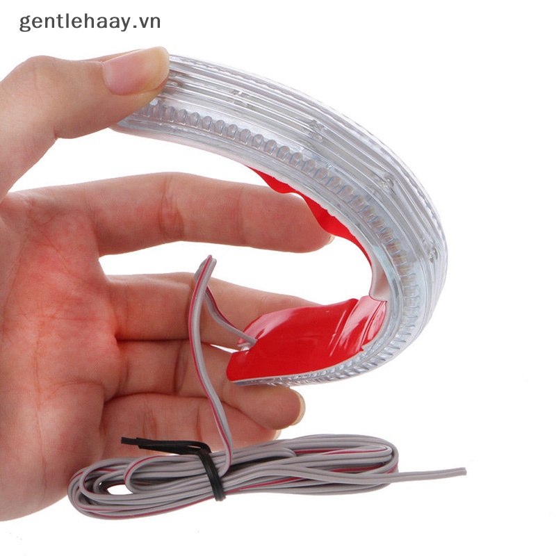 Gg Set 2 Đèn led Hổ Phách 9 smd12v Gắn Gương Chiếu Hậu Xe Hơi vn