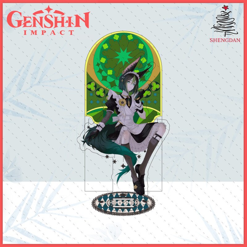 Mô hình đứng standee Hot Game Genshin Impact Figurines Xiao Venti Ayato Tartaglia Razor Kaeya Scaramouche Diluc