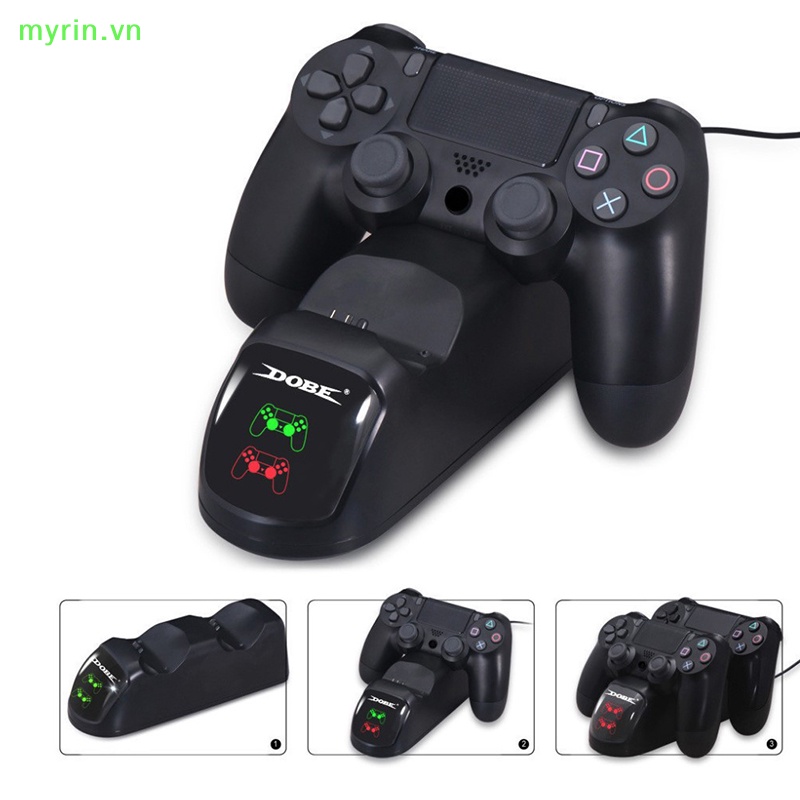 Đế Sạc Đôi Cho Tay Cầm Chơi Game ps4 slim pro usb