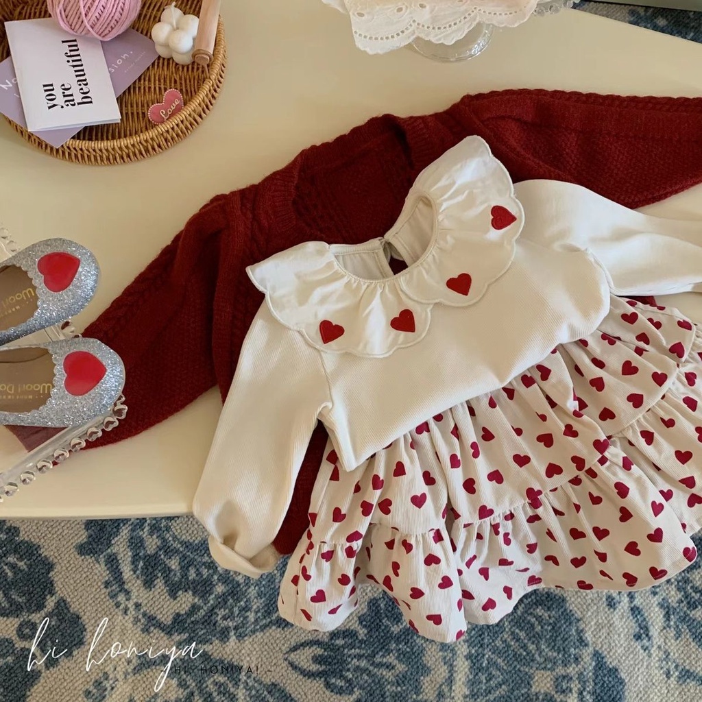 Áo Sơ Mi Tay Dài Cổ Búp Bê Thêu Hoa Phong Cách Hàn Quốc Thời Trang Mùa Thu Mới Cho Bé Gái