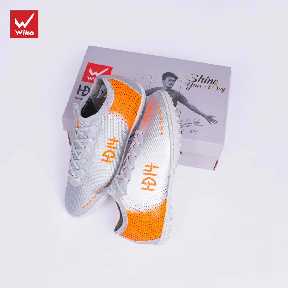 Giày Đá Bóng Wika HD14  Cho Sân Cỏ Nhân Tạo, Đã Được Khâu Toàn Bộ Đế Medihome