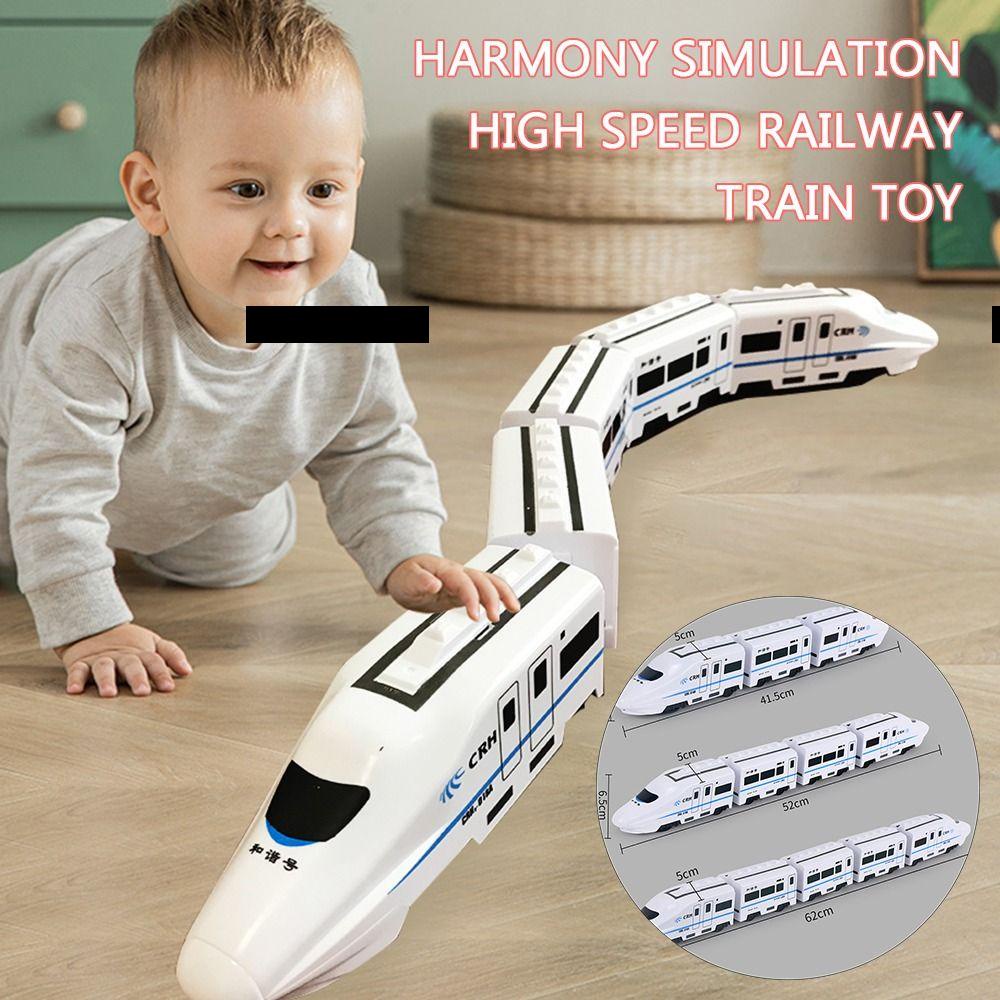 LILY Train Toy Hobbies Sound Light Harmony EMU Model