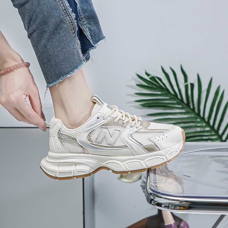 Yaoli Giày Thể Thao Đế Dày Thoáng Khí Phong Cách Mới Cho Học Sinh