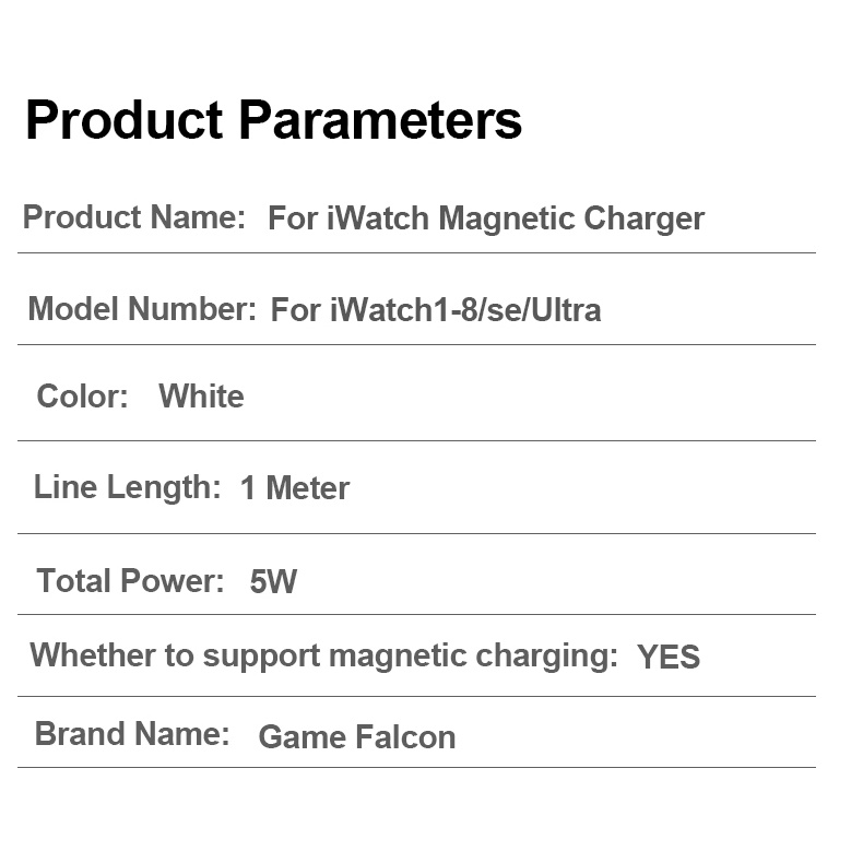 Đế Sạc Nhanh Không Dây Cho Đồng Hồ Thông Minh apple watch series 8 / 7 / 6 / se / ultra / 5 / 4 / 3 / 2