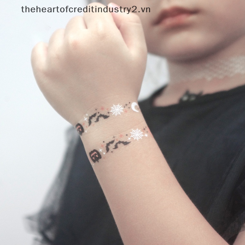 Hình Xăm Dán Mặt Và Mặt Người Nhện Chống Thấm Nước Vui Nhộn Cho Bé