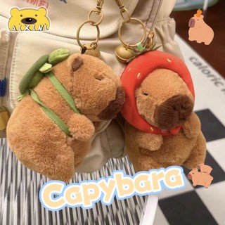 🎀có sẵn🎀móc khóa hình thú nhồi bông capybara xinh xắn
