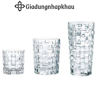 Bộ 18 cốc pha lê nachtmann bossa nova becher, size 245 / 259 /375 ml, made in germany, giadungnhapkhau19