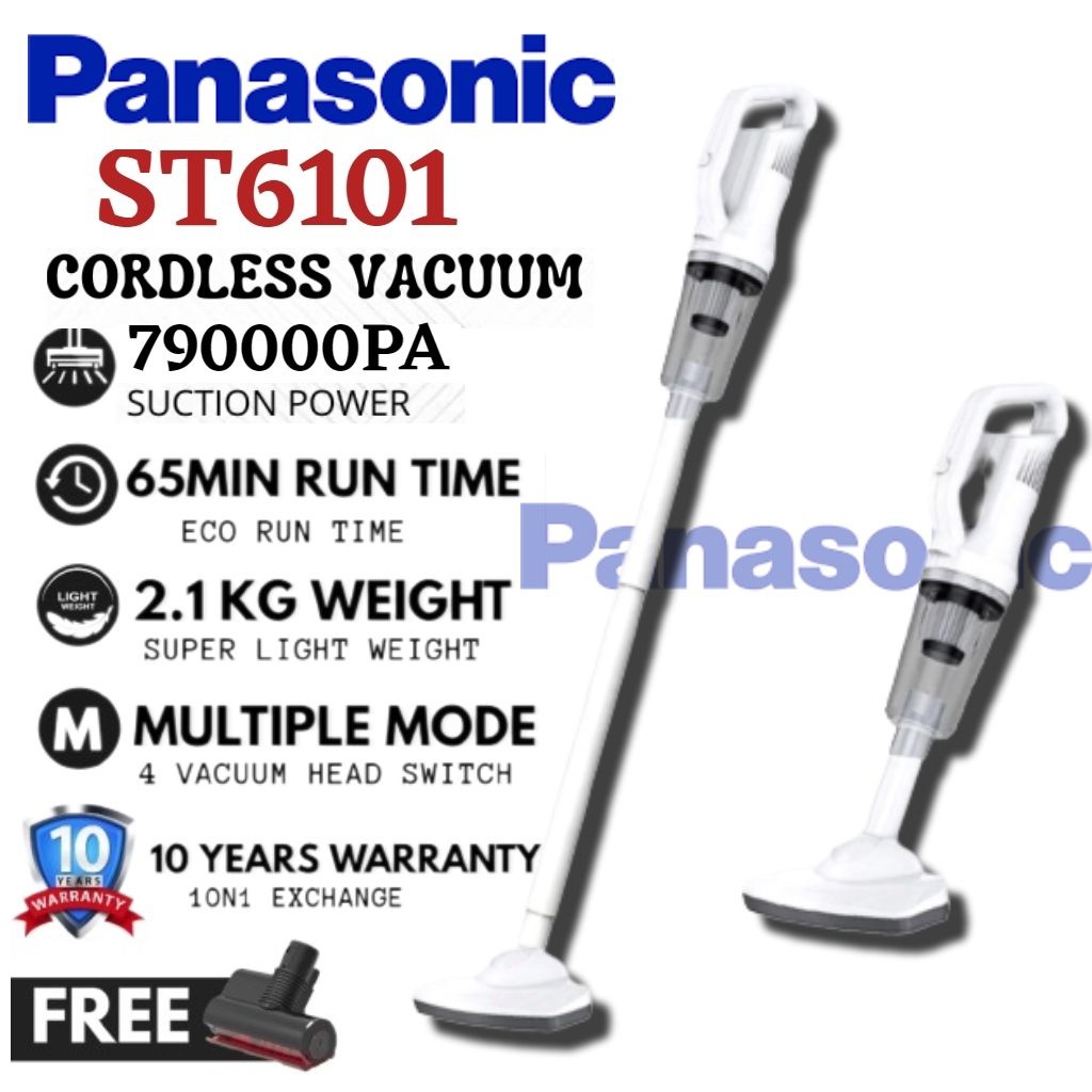 KHUYẾN MÃI🔥2023 ST6101 PRO Máy Hút Bụi Ô Tô Sạc Không Dây Máy Hút Bụi Cầm Tay Khô & Ướt BẢO HÀNH 5 NĂM