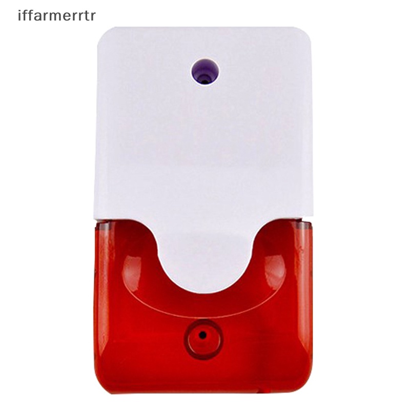 Còi Báo Động Không Dây Có Đèn Nhấp Nháy 12v Siêu Bền Cho Gia Đình