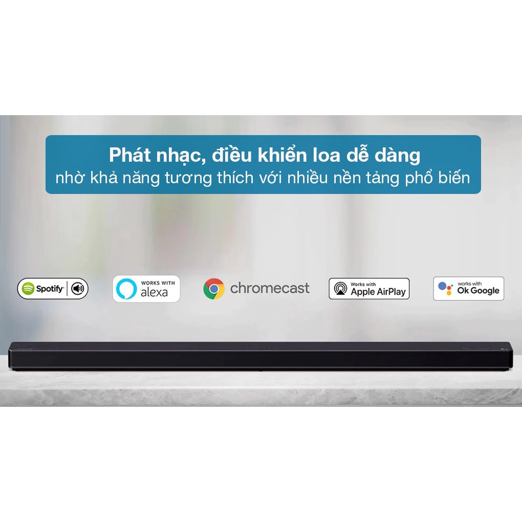 Loa Soundbar LG SP9A 5.1.2 520W Hires Audio - Mới 2021 Hàng Chính Hãng 100% Bảo Hành 12T
