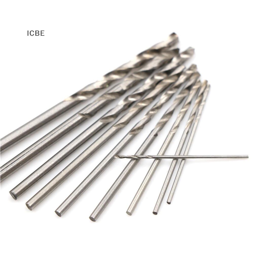 Ic Set 10 Mũi Khoan Titan Tốc Độ Cao 0.8-3mm vn