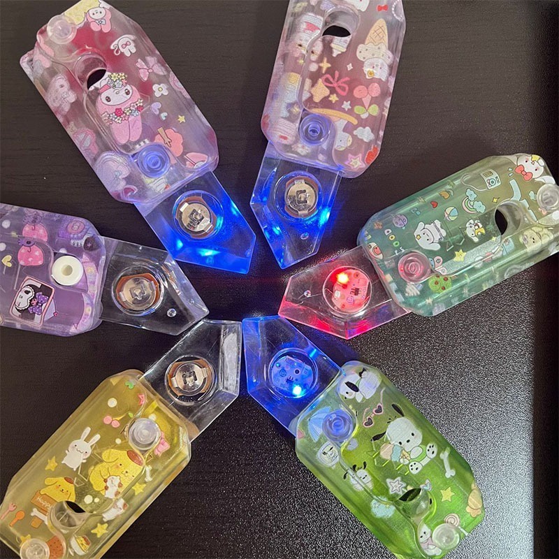 Sanrio Dao Nhựa Đồ Chơi Phát Sáng In Hình Hoạt Hình Cho Bé
