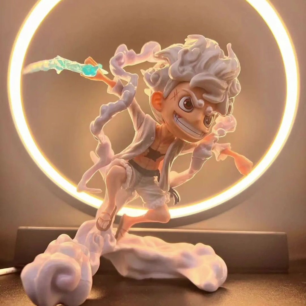 Mô Hình Nhân Vật nika luffy gear 5 luffy Phim Hoạt Hình one piece 16cm