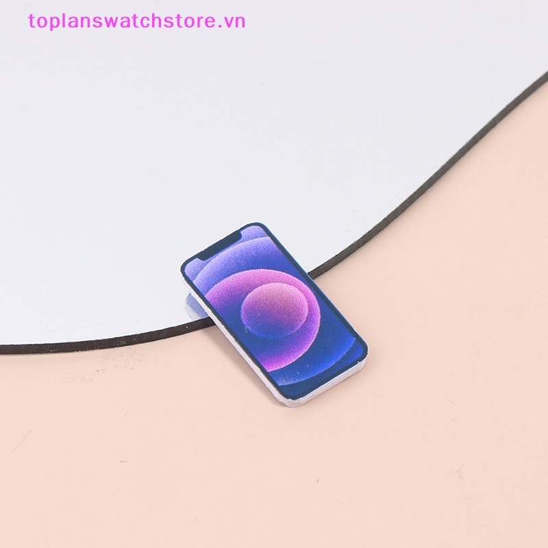 Mô Hình Điện Thoại Di Động Mini Tỉ Lệ 1: 12 Trang Trí Nhà Búp Bê vn