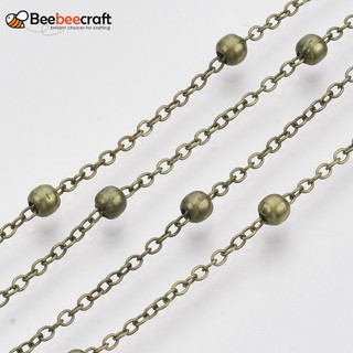 1 cuộn dây đồng hàn dạng chuỗi hạt tròn bằng đồng 2.2x1.7x0.7mm 39.37 feet / cuộn