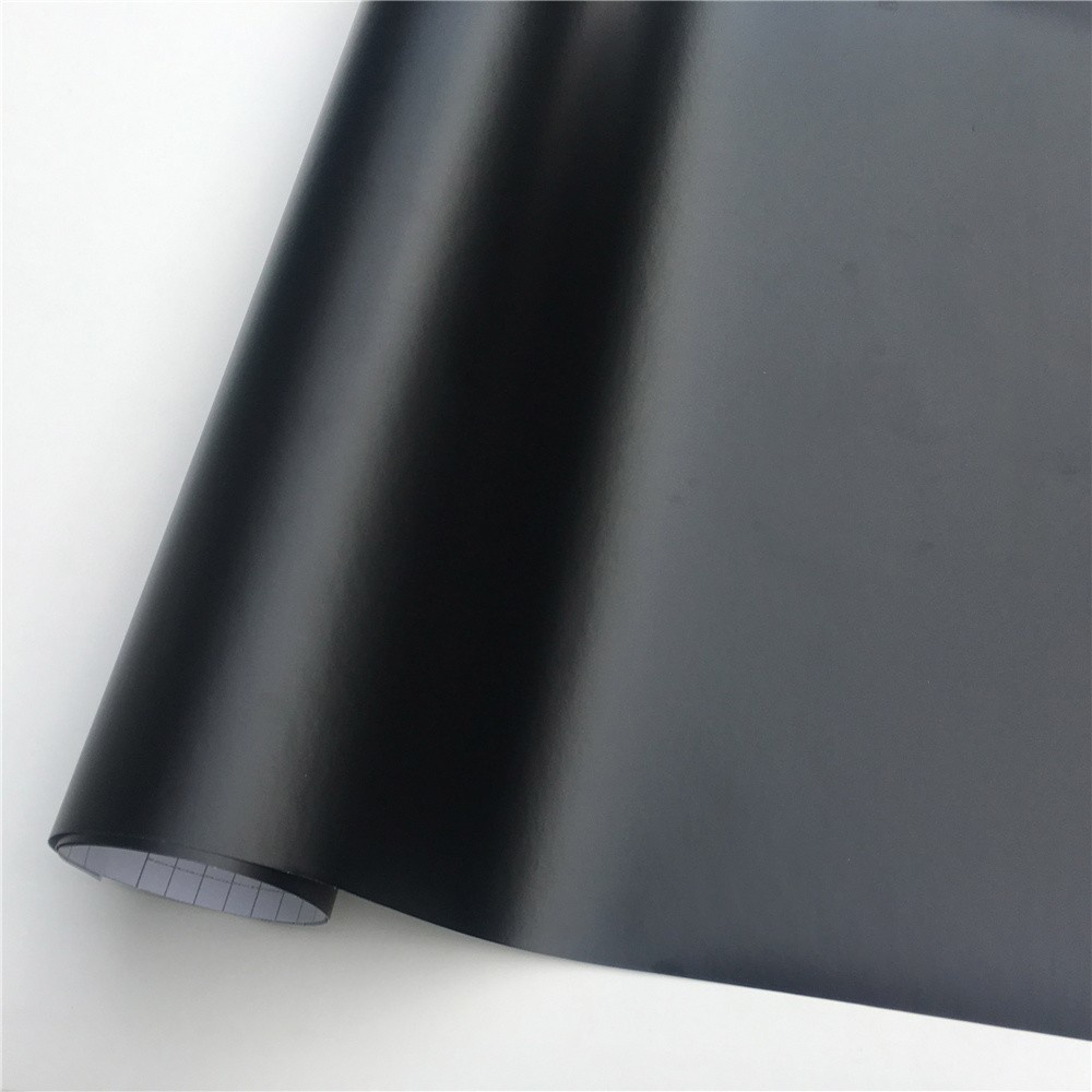 Miếng Dán Đề Can vinyl Màu Đen Nhám Trang Trí Xe Hơi / Máy Tính
