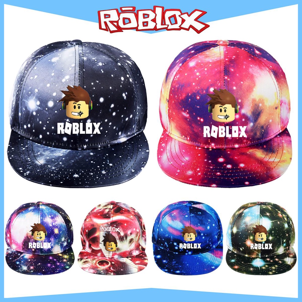 Roblox Hat Game Perimeter Five Color Star Hat Anime Phim hoạt hình Bóng chày Flat Angle Hat Men Hat Điều chỉnh Quà tặng