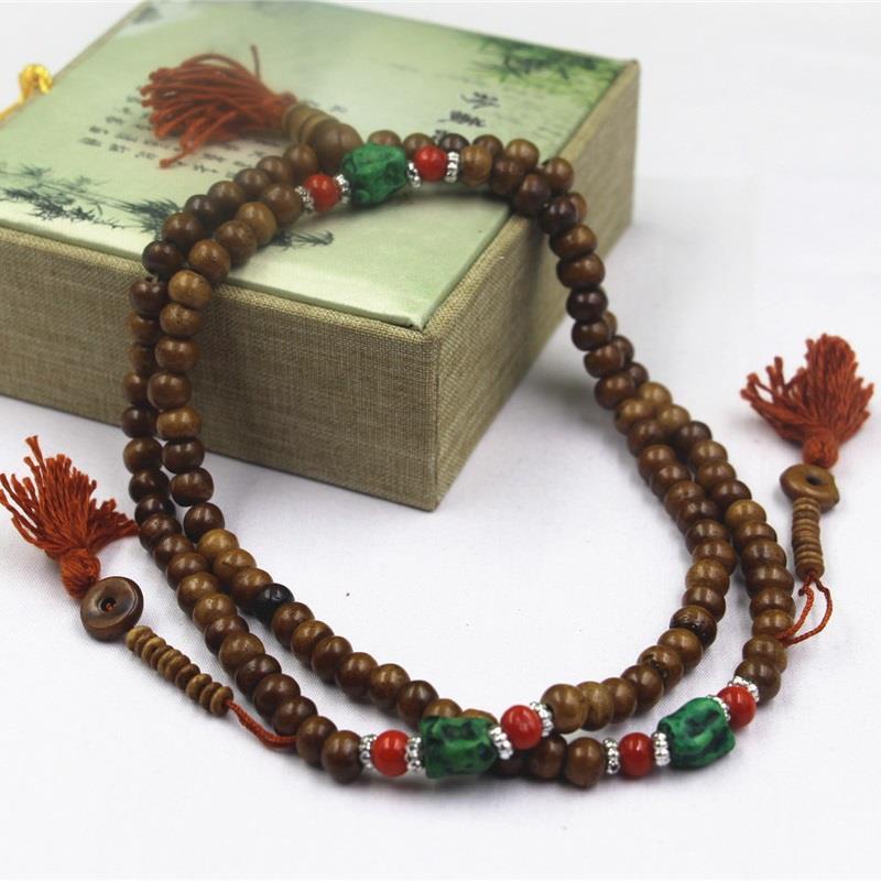 Chuỗi Hạt 108 Hạt Xương yak Dùng Làm Trang Sức Thủ Công 9.23