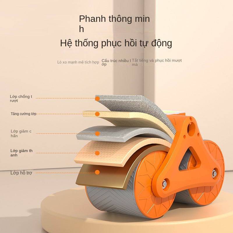 Bánh Xe Tập Cơ Bụng Nữ