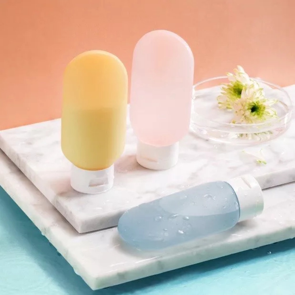 PVN59552 Set 3 Chai Chiết Sữa Tắm Du Lịch Màu Pastel