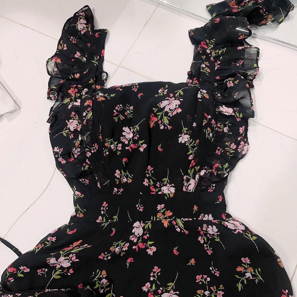 Đầm Maxi Voan Cánh Tiên Mùa Hè đẹp