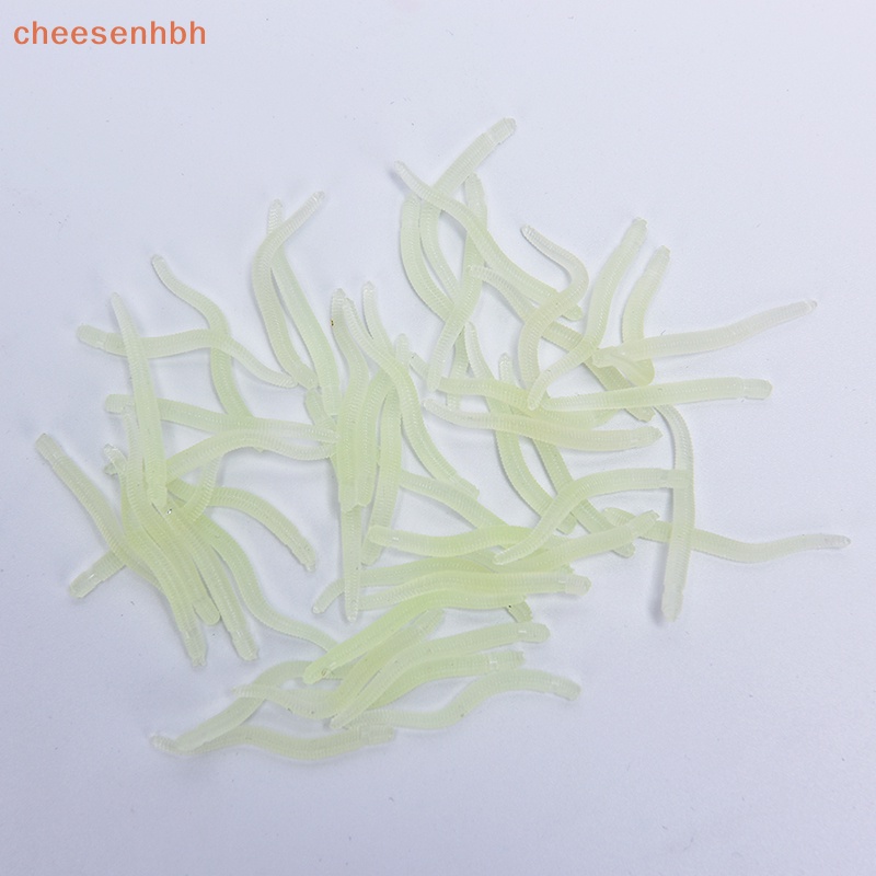 50 Mồi Giun Giả Câu Cá 35mm vn