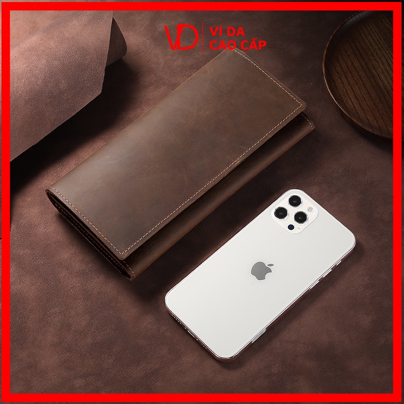 Ví dài cho Nam đựng tiền điện thoại phong cách trẻ trung năng động 229-1 [VD Luxury_Ví Da Cao Cấp]