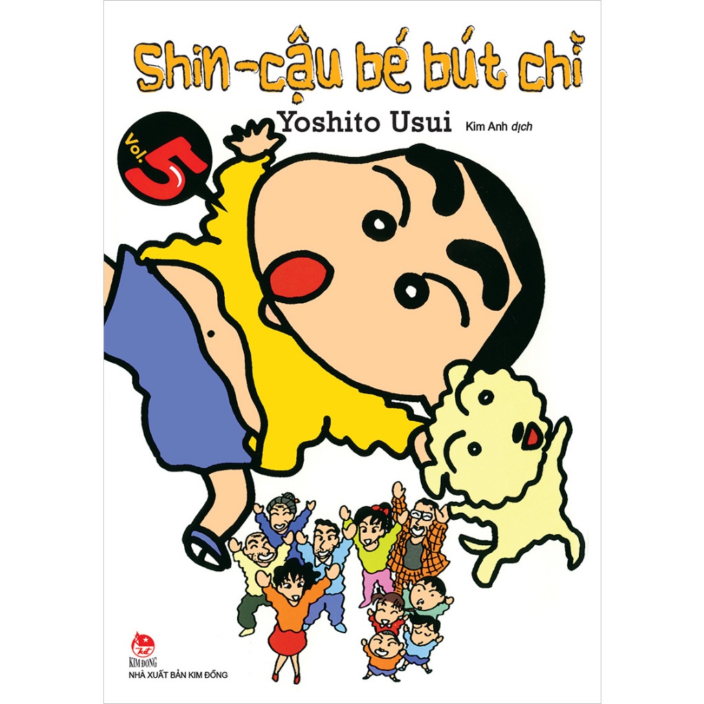 Sách  Shin - Cậu bé bút chì - Truyện Ngắn - NXB Kim Đồng - Bản Quyền