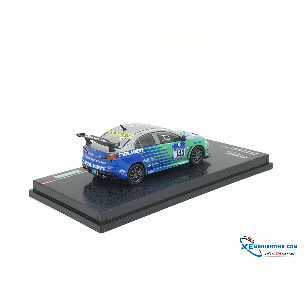 Xe Mô Hình Mitsubishi Lancer Evolution X Nurburgring 24H 2010 Quadder/Bernhart/Matsui/Bade