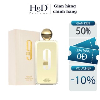 Nước hoa unisex afnan 9am edp chai full 100ml hd perfume